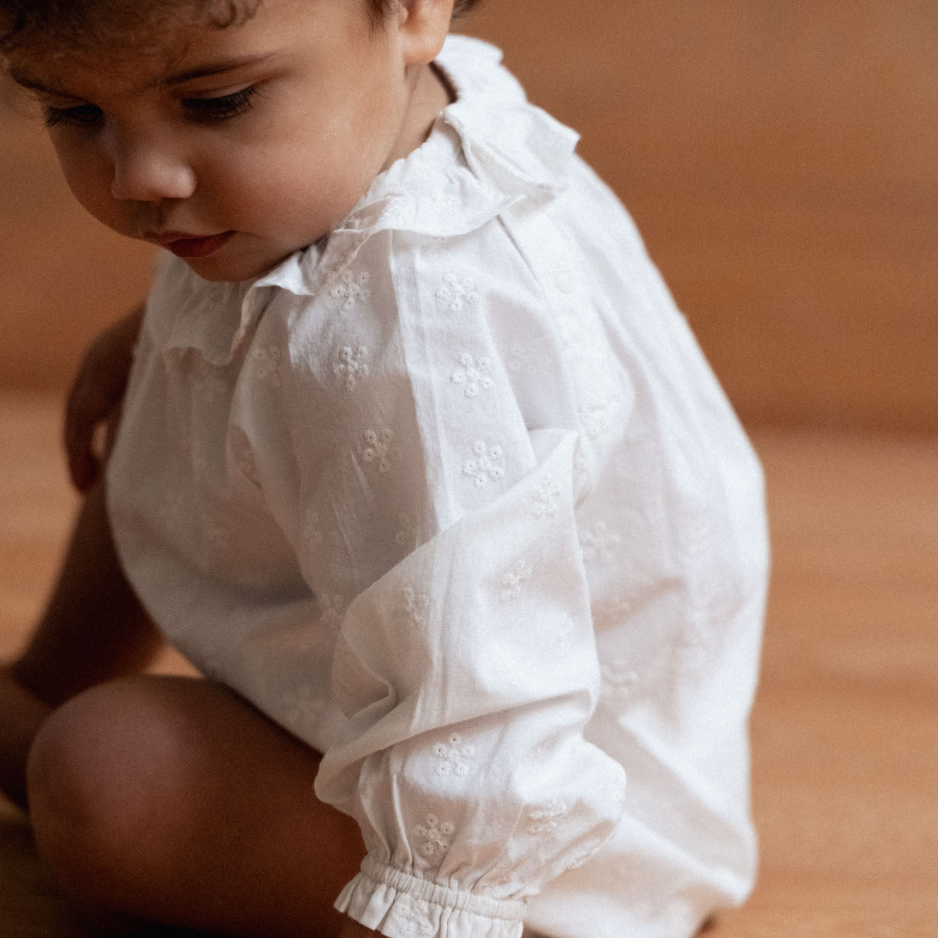 Nature Baby Meadow Bodysuit Ivory Floral