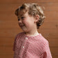 Nature Baby Short Sleeve Caravan Shirt Red Check Gingham