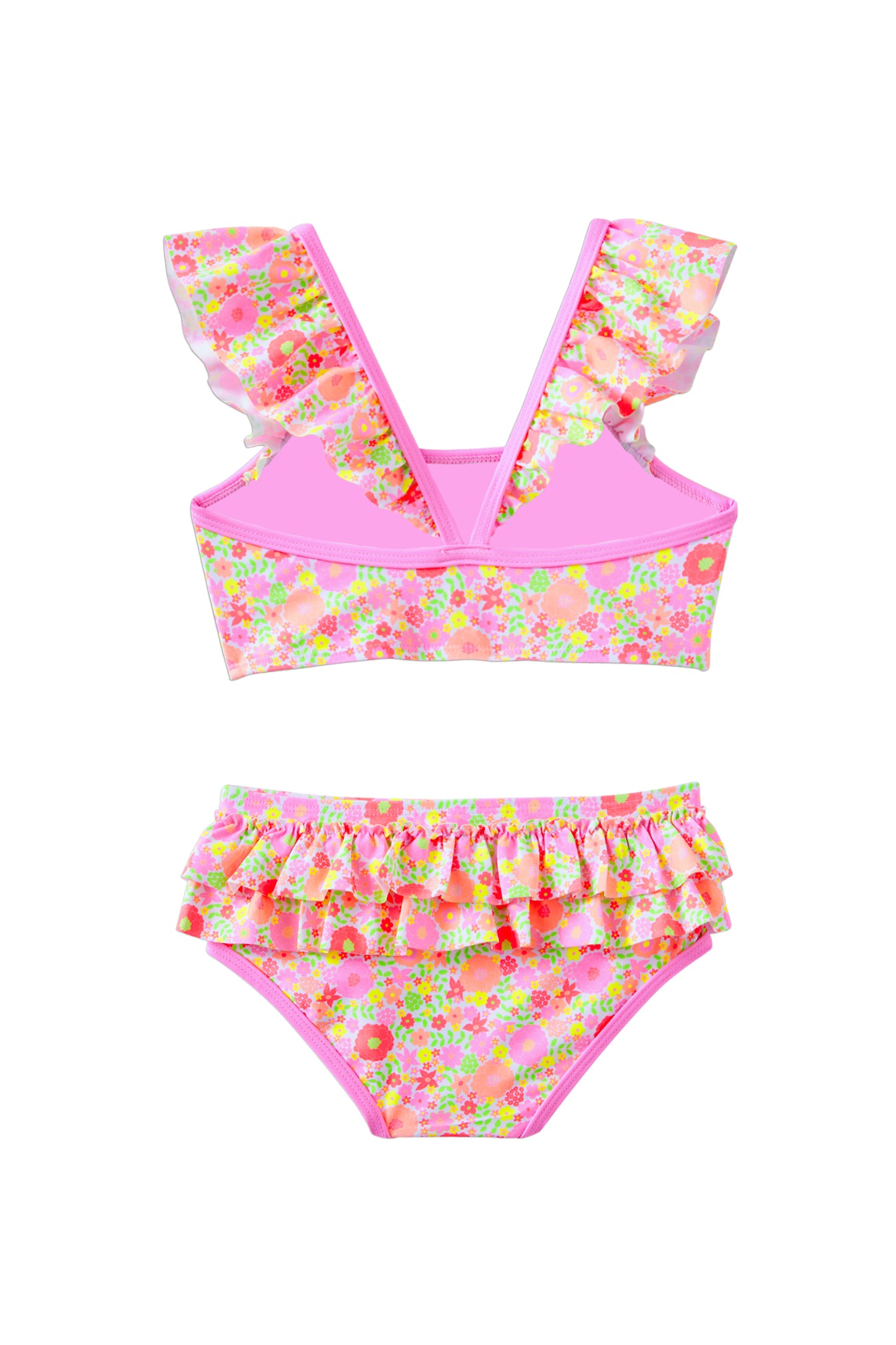 Milky Neon Bloom Bikini