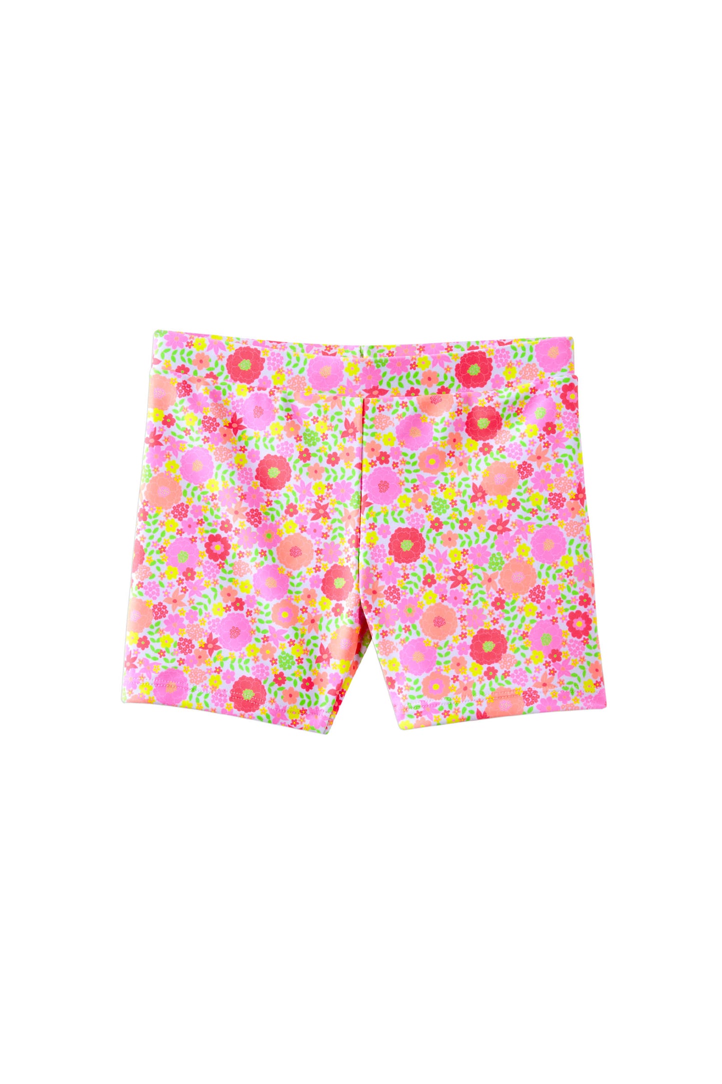 Milky Neon Bloom Swim Short