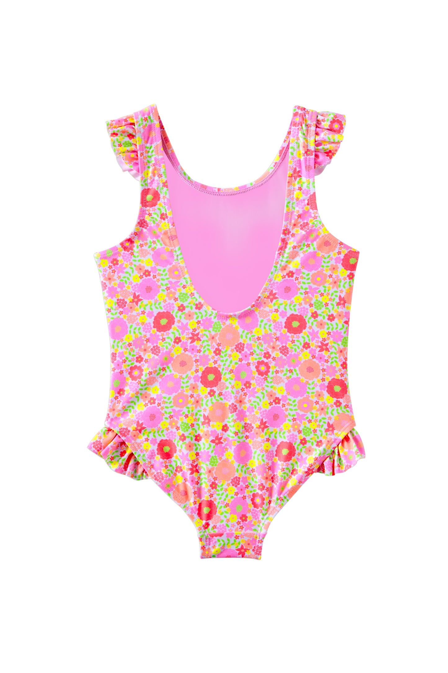 Milky Neon Bloom Swimsuit