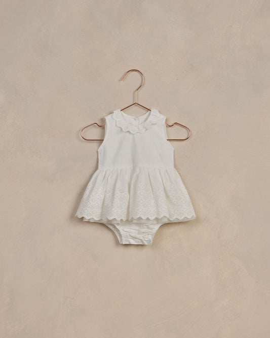 Noralee Georgia Romper White