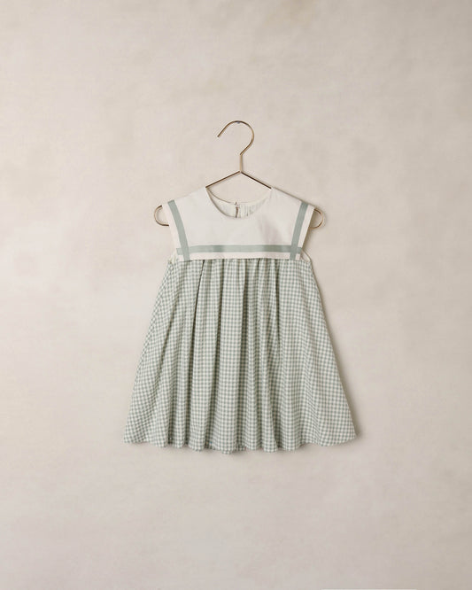Noralee Daisy Dress Eucalyptus Check *Pre-Order*