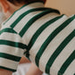 Nature Baby Summer Sleepy Suit Peppermint Holiday Stripe