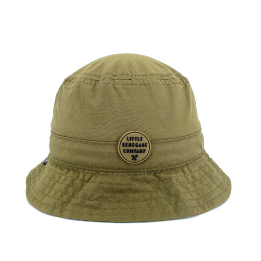 Little Renegade Company Olive Bucket Hat
