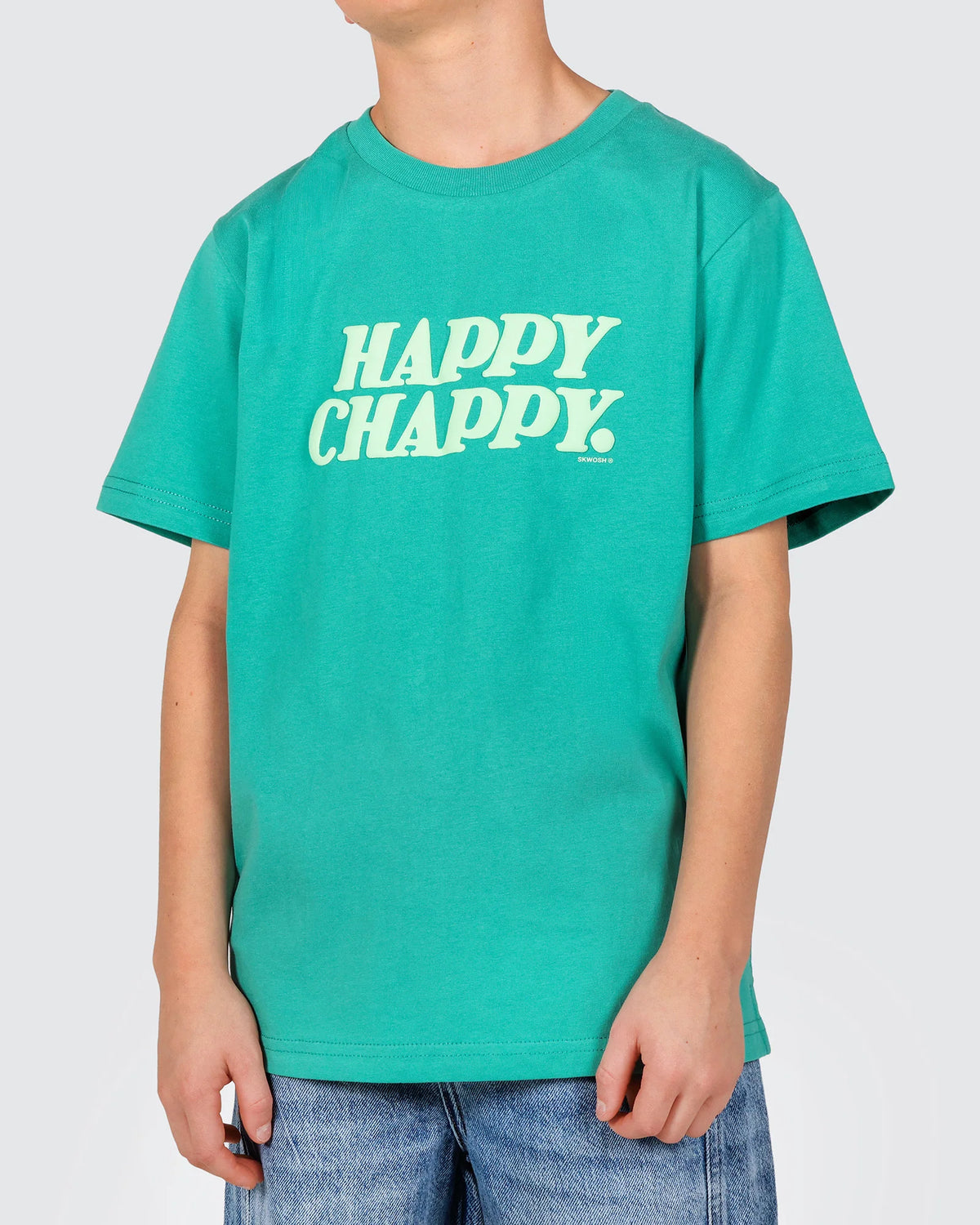 Skwosh Happy Chappy Tee Green