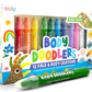 Body Doodlers Face & Body Crayons - Set of 12