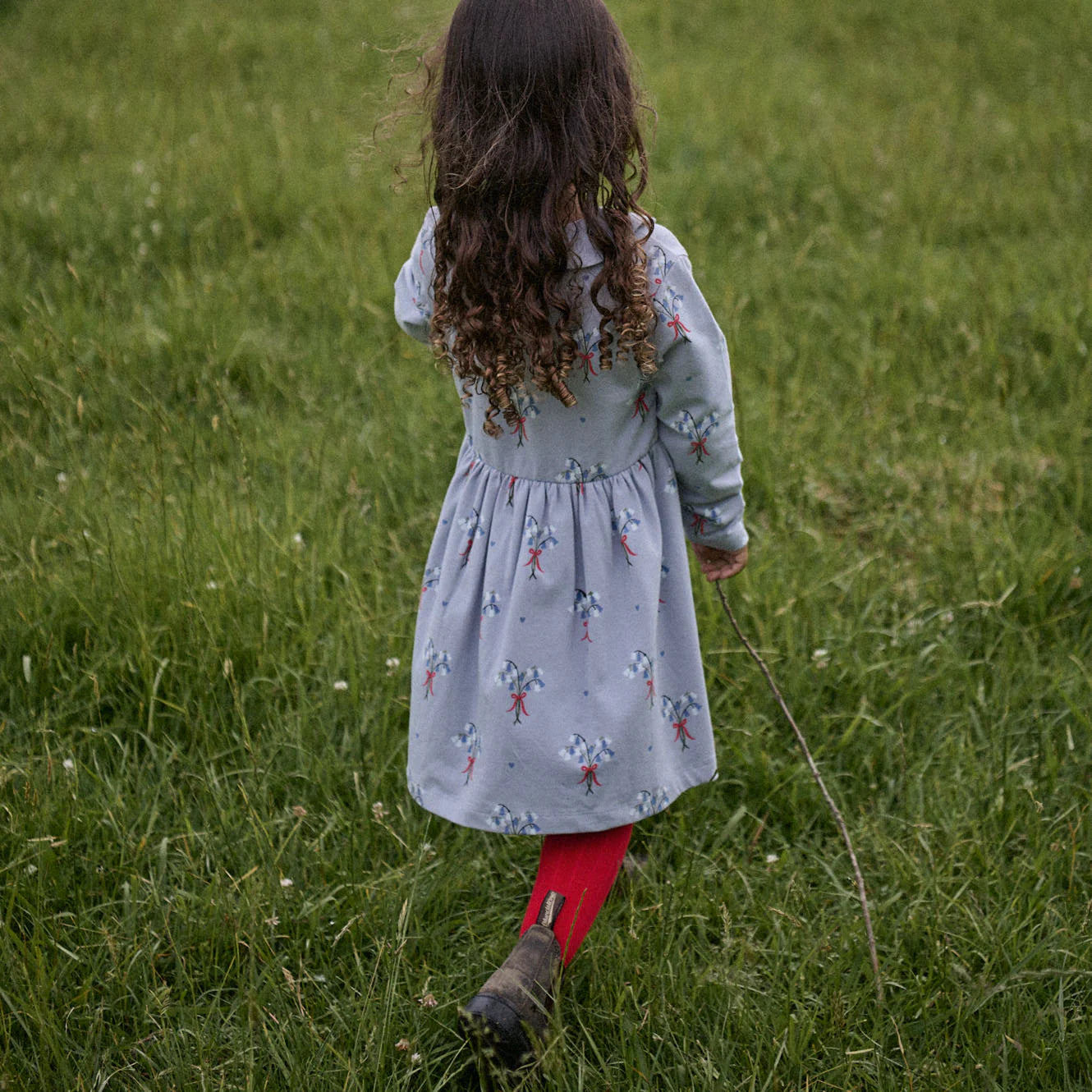 Nature Baby Organic Cotton Tights Raspberry Red