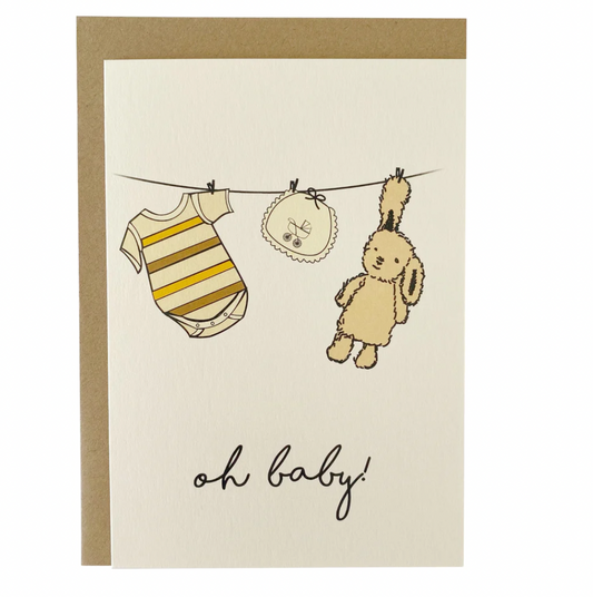 Oh Baby! Greeting Card