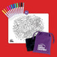 Little Change Creators Re-FUN-Able Colouring Set On-The-Go