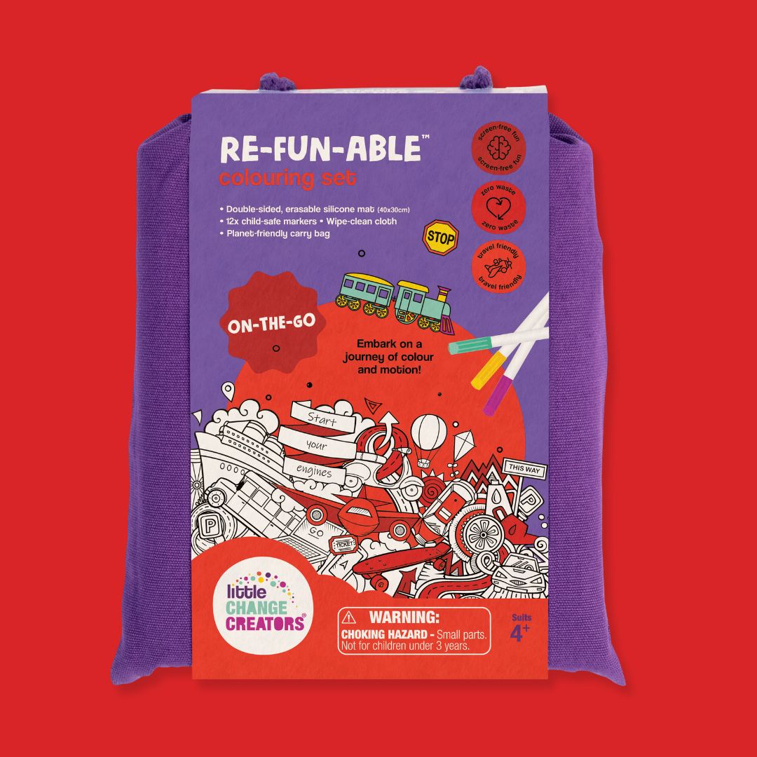 Little Change Creators Re-FUN-Able Colouring Set On-The-Go