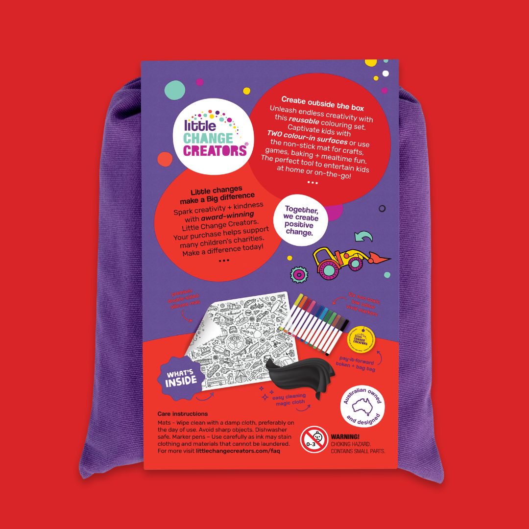 Little Change Creators Re-FUN-Able Colouring Set On-The-Go