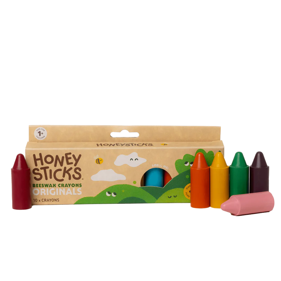 Honeysticks Beeswax Crayons Originals 10 Pack