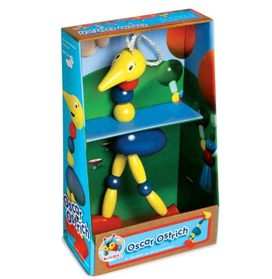Oscar Ostrich Wooden Toy
