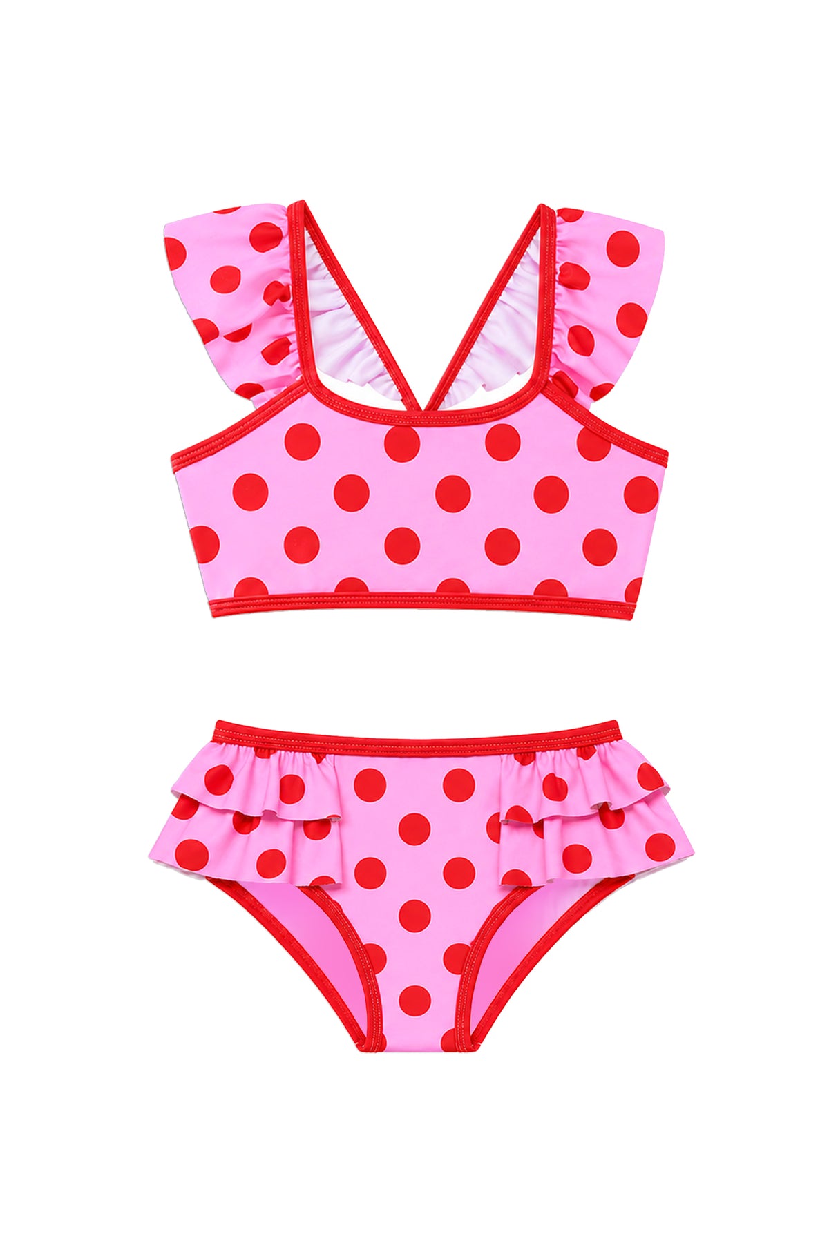 Milky Polka Dot Bikini