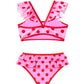 Milky Polka Dot Bikini