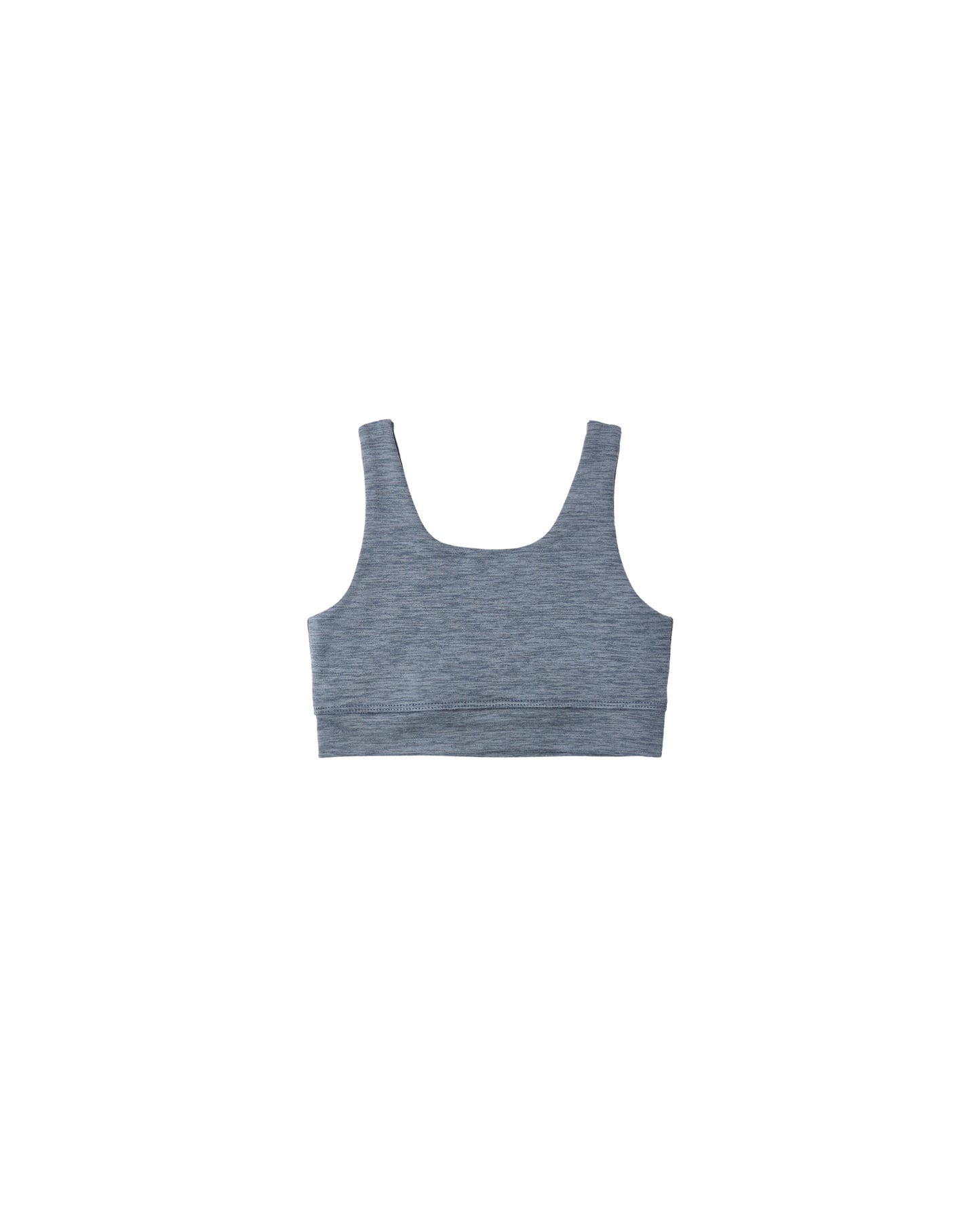Rylee + Cru Swift Sports Bra Heathered Marine