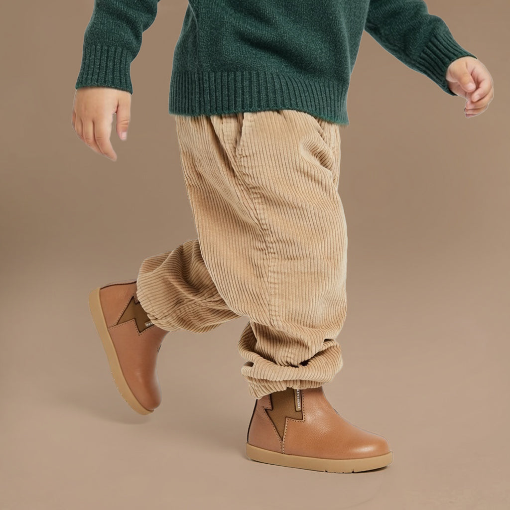 Pretty Brave Toddler Bolt Boot Tan