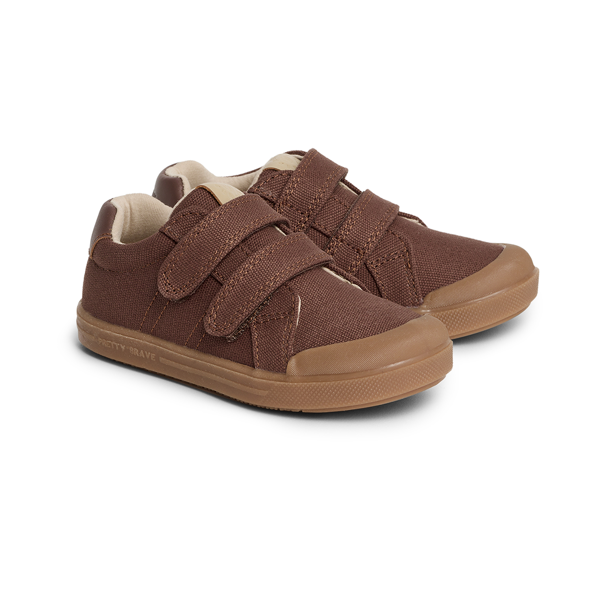 Pretty Brave Toddler / Child Otto Canvas Chocolate