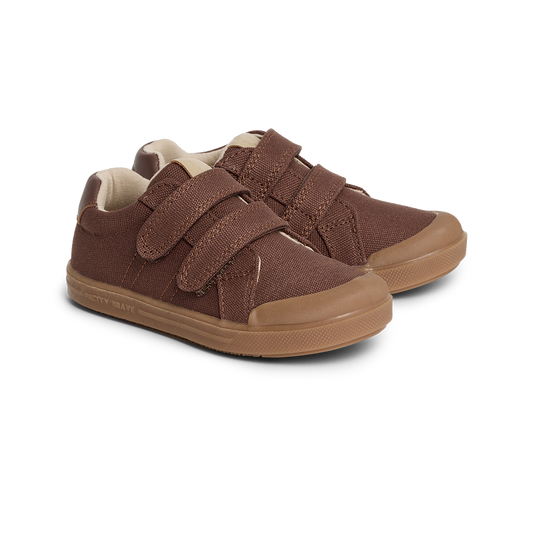 Pretty Brave Toddler / Child Otto Canvas Chocolate