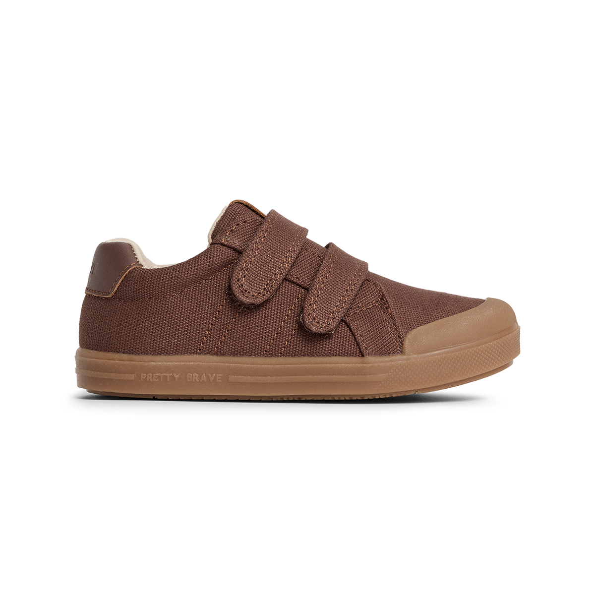 Pretty Brave Toddler / Child Otto Canvas Chocolate