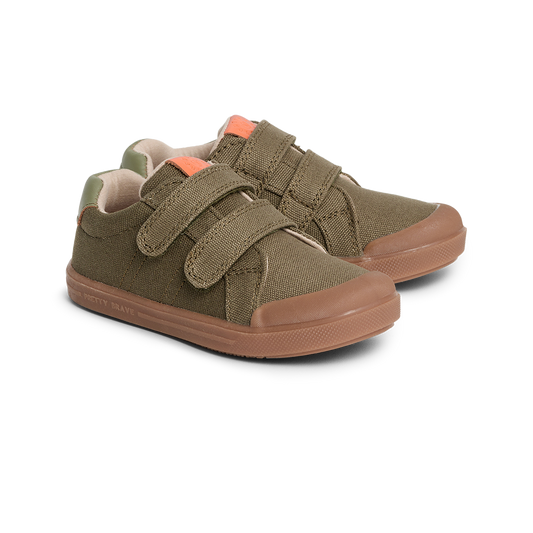 Pretty Brave Toddler / Child Otto Canvas Olive