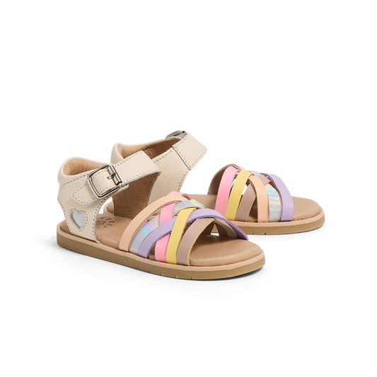 Pretty Brave Child Sandal Ariel Rainbow