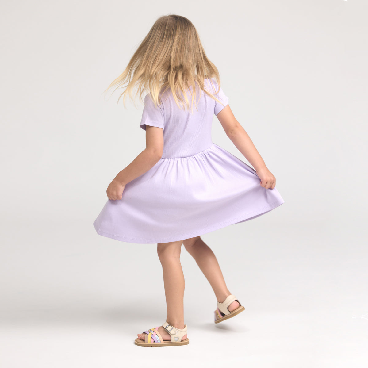Pretty Brave Child Sandal Ariel Rainbow