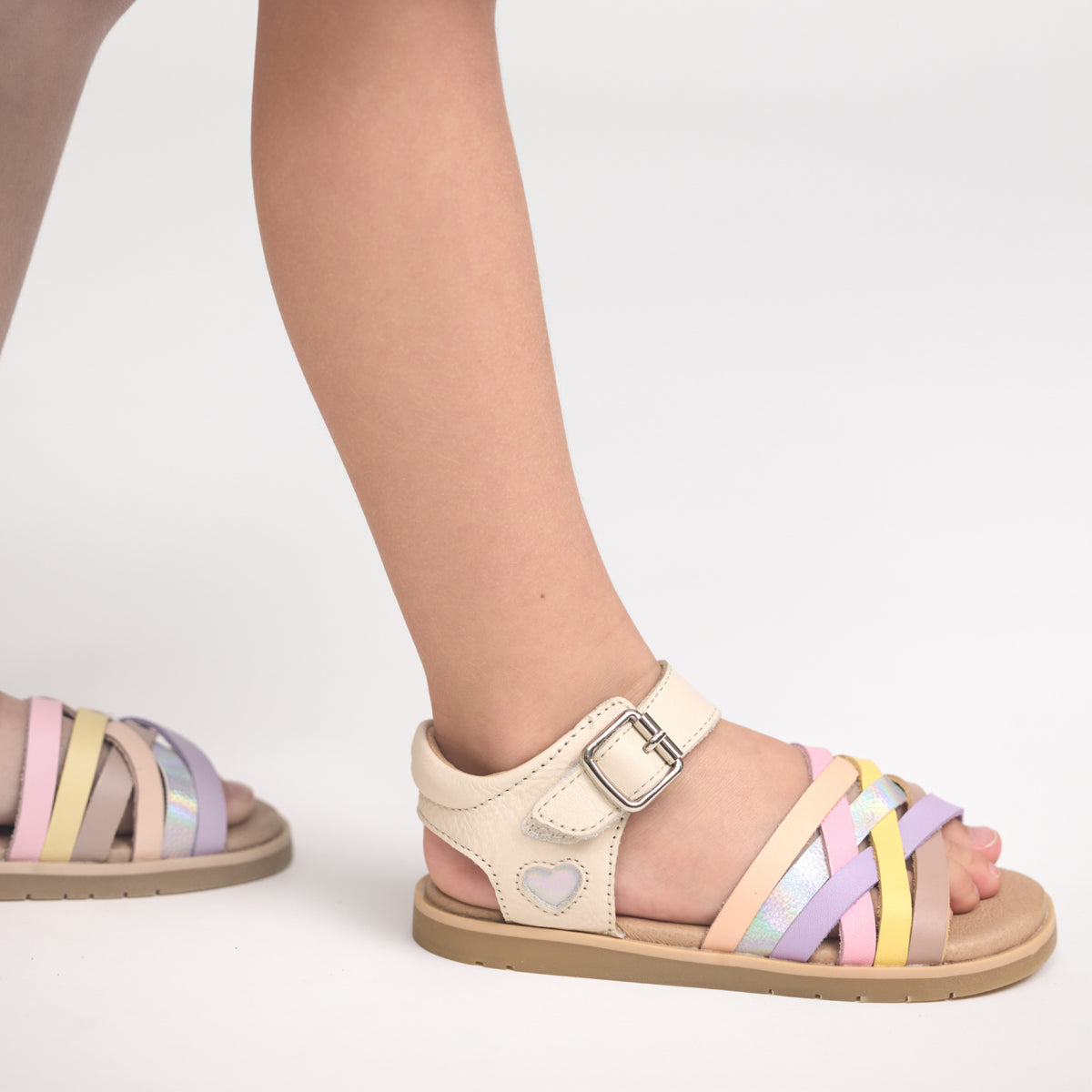 Pretty Brave Child Sandal Ariel Rainbow