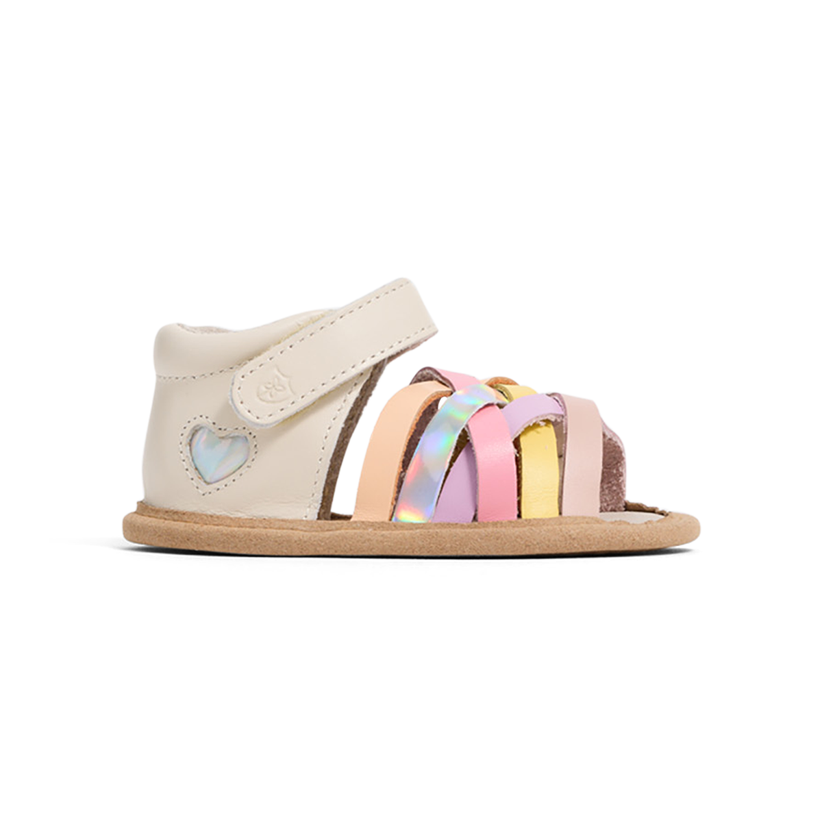 Pretty Brave Baby Sandal Ariel Rainbow