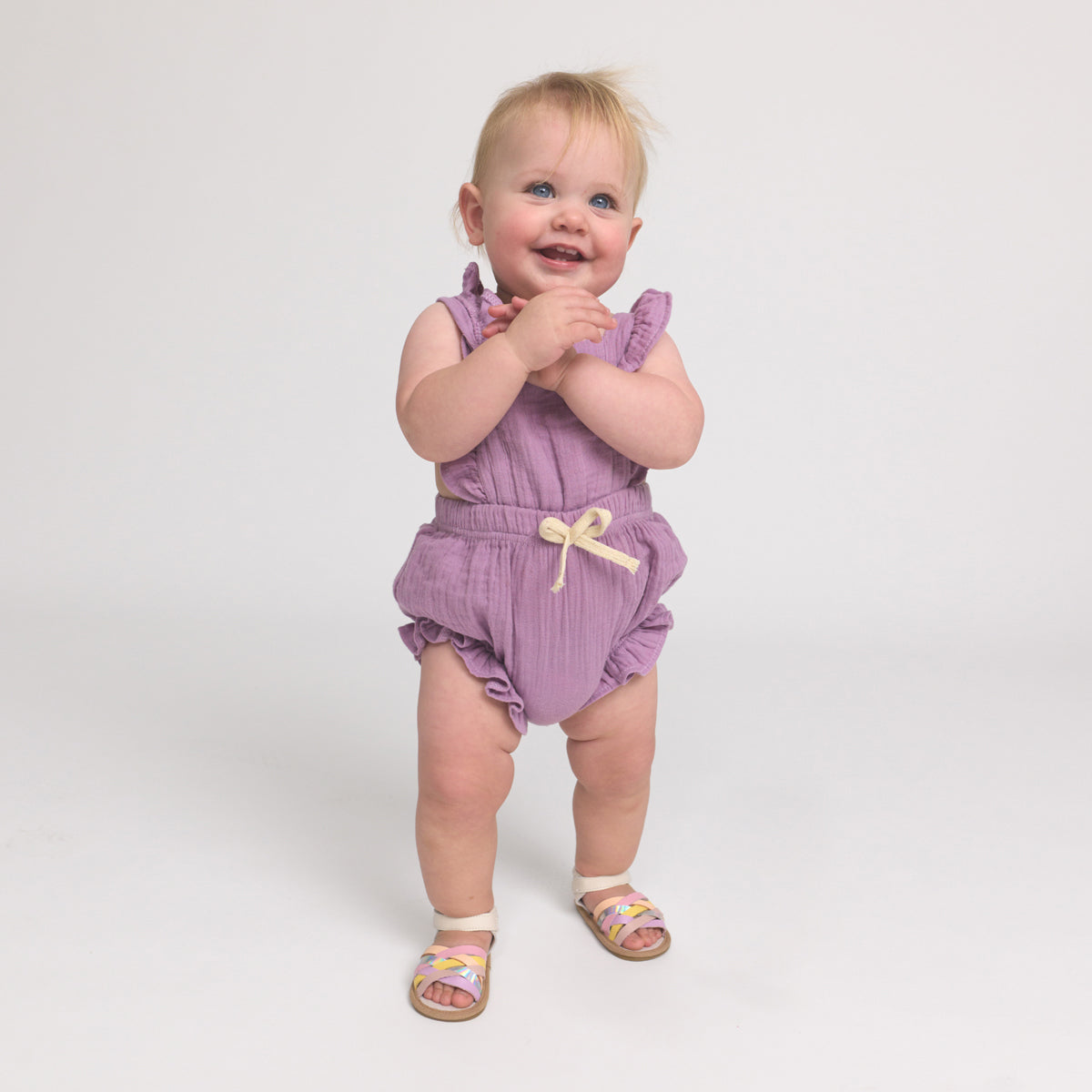 Pretty Brave Baby Sandal Ariel Rainbow