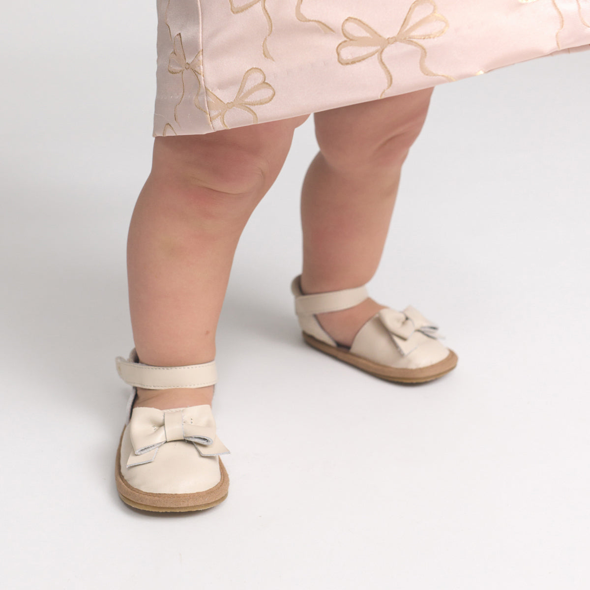 Pretty Brave Baby Sandal Bella Stone