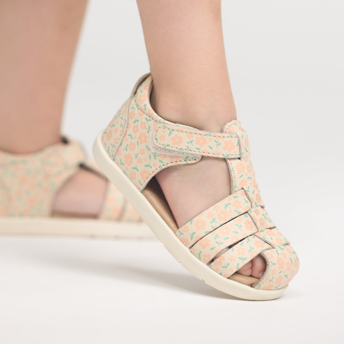Pretty Brave Toddler Sandal Billie Peach Meadow