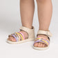Pretty Brave Toddler Sandal Eden Rainbow
