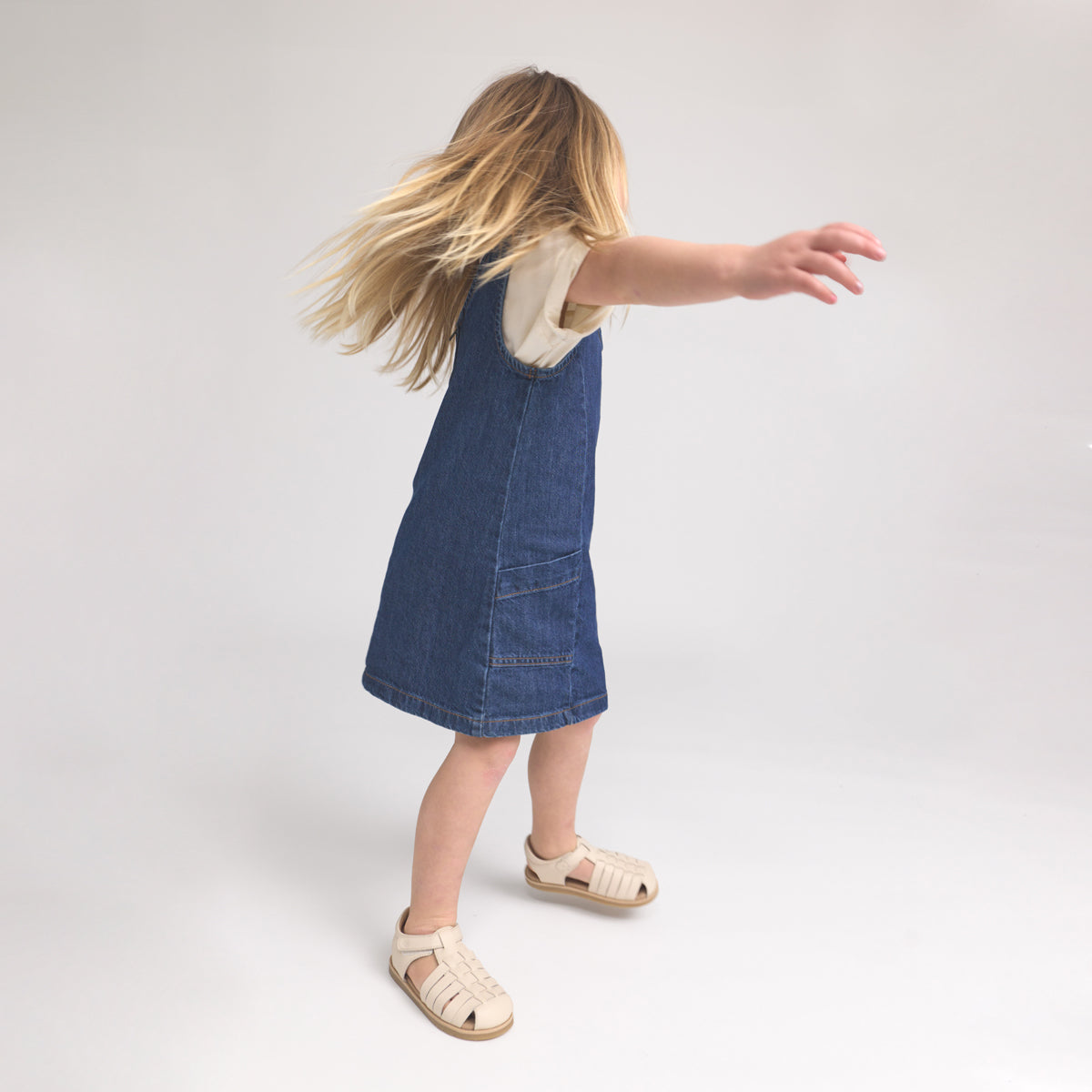 Pretty Brave Child Sandal Frankie Stone