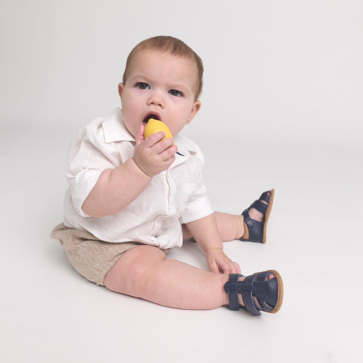 Pretty Brave Baby Sandal Levi Indigo