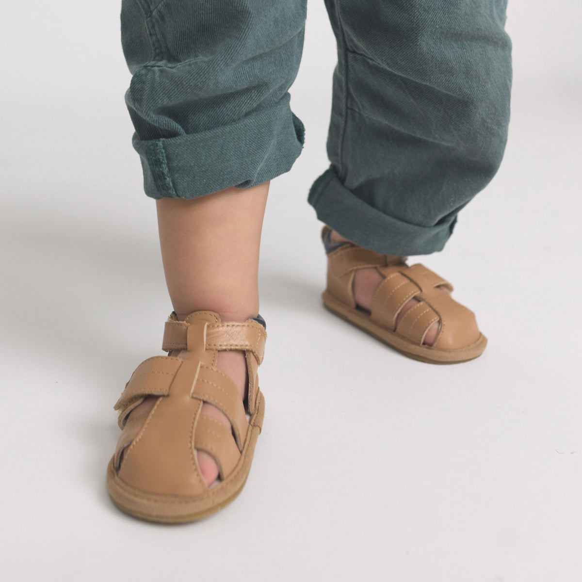 Pretty Brave Baby Sandal Levi Tan