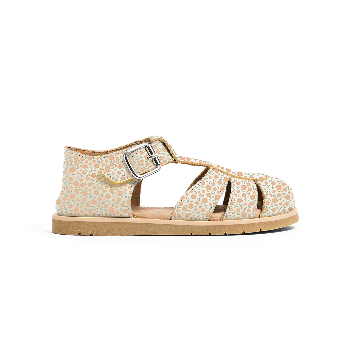 Pretty Brave Child Sandal Maggie Peach Meadow