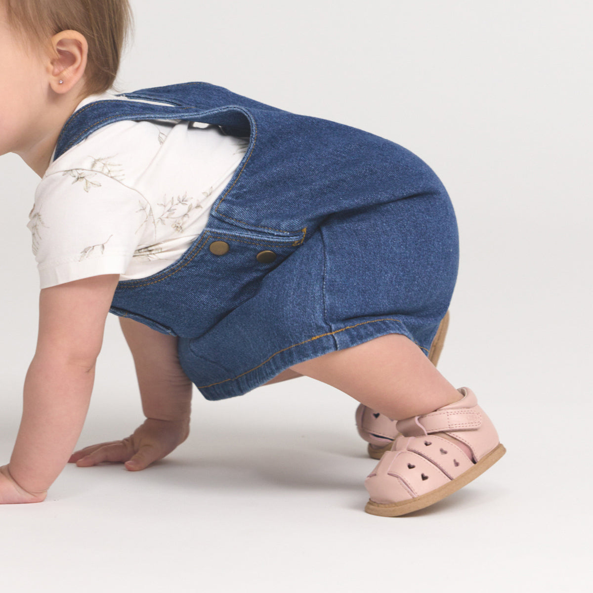 Pretty Brave Baby Sandal Maya Blush