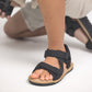 Pretty Brave Toddler / Child Sandal Otis Black