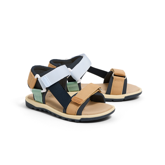 Pretty Brave Toddler / Child Sandal Otis Ocean Combo