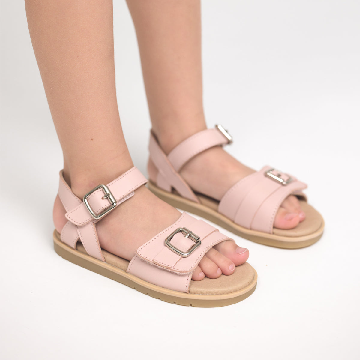 Pretty Brave Child Sandal Piper Soft Pink