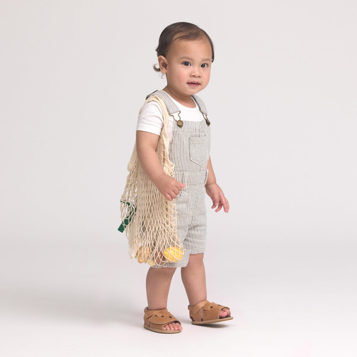 Pretty Brave Baby Sandal Teddy Tan