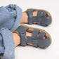Pretty Brave Toddler Sandal Theo Indigo