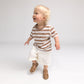 Pretty Brave Toddler Sandal Theo Tan