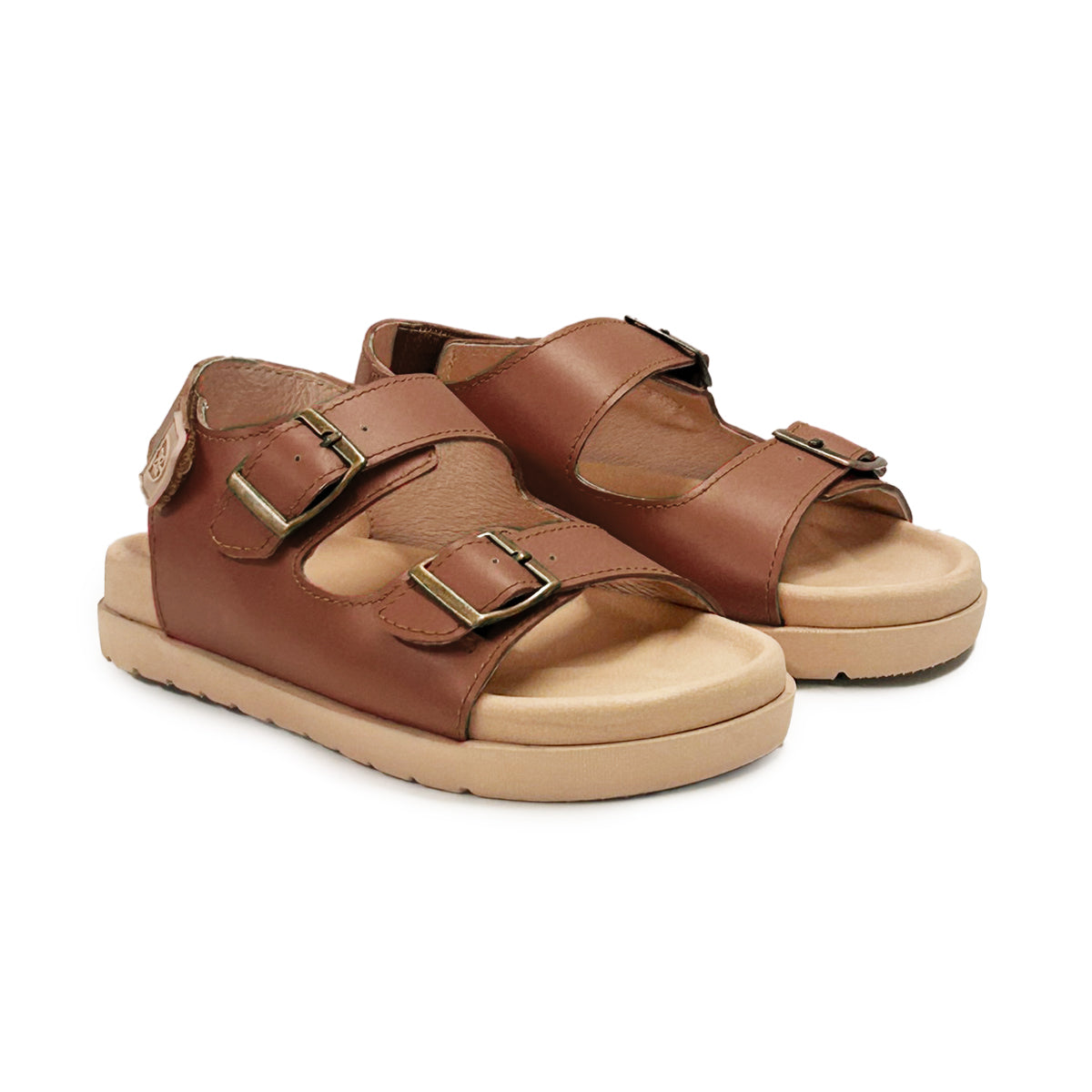 Pretty Brave Child Sandal Blake Toffee