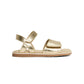 Pretty Brave Child Sandal Claire Gold