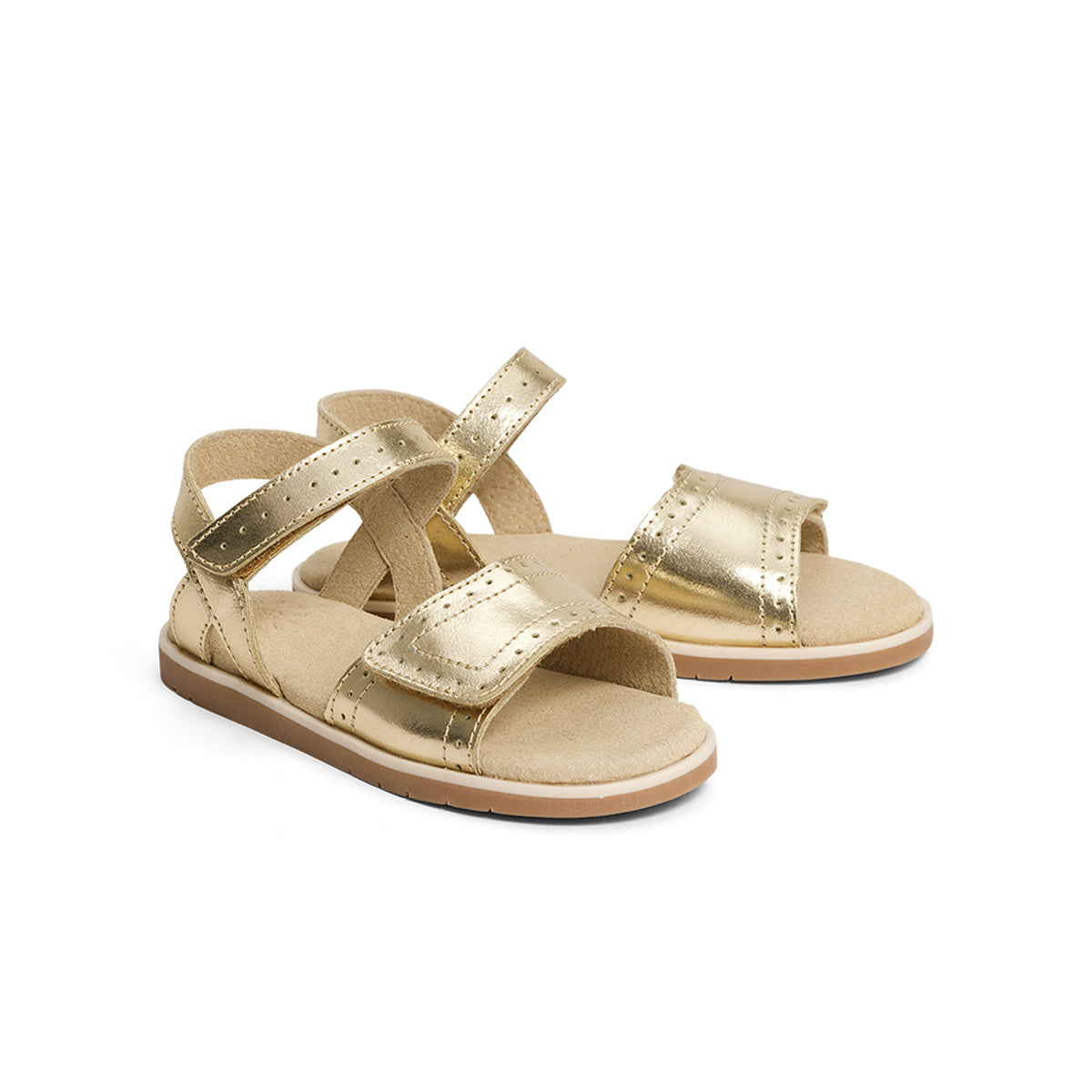Pretty Brave Child Sandal Claire Gold
