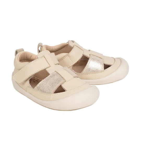 Pretty Brave Toddler Sandal Trixie Stone | Gold