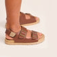 Pretty Brave Child Sandal Blake Toffee